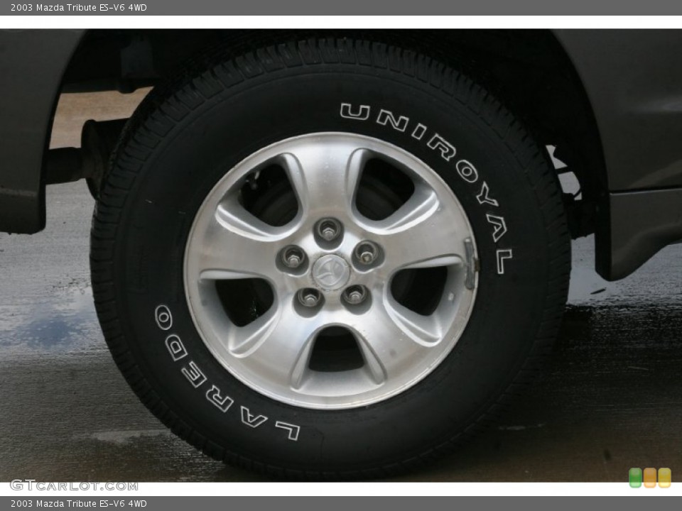 2003 Mazda Tribute ES-V6 4WD Wheel and Tire Photo #52092164