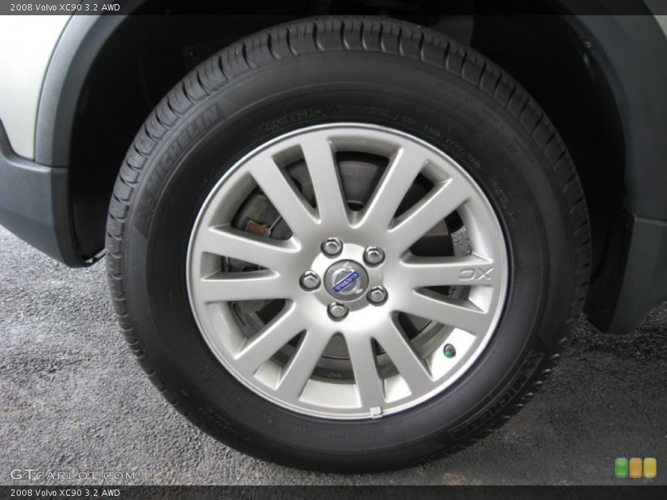 2008 Volvo XC90 3.2 AWD Wheel and Tire Photo #52094315