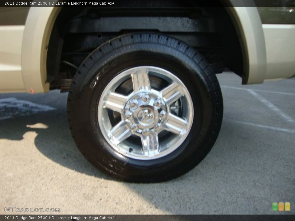 2011 Dodge Ram 2500 HD Laramie Longhorn Mega Cab 4x4 Wheel and Tire Photo #52098662