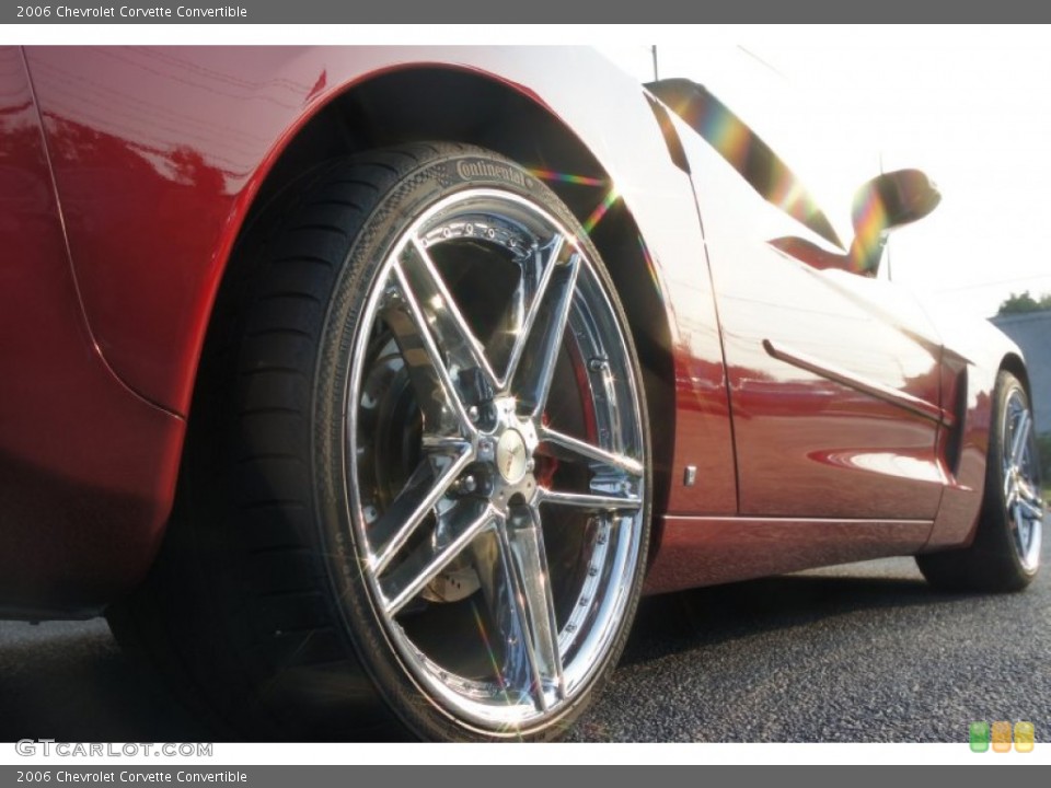 2006 Chevrolet Corvette Convertible Wheel and Tire Photo #52099829