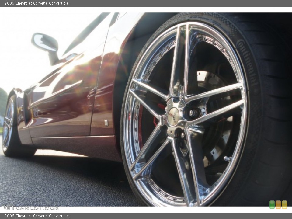 2006 Chevrolet Corvette Convertible Wheel and Tire Photo #52099895