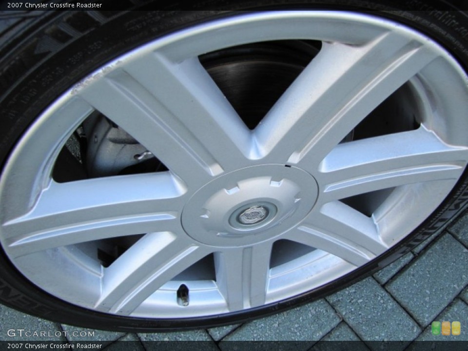 2007 Chrysler Crossfire Roadster Wheel and Tire Photo #52103096