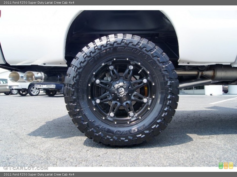 2011 Ford F250 Super Duty Custom Wheel and Tire Photo #52105364