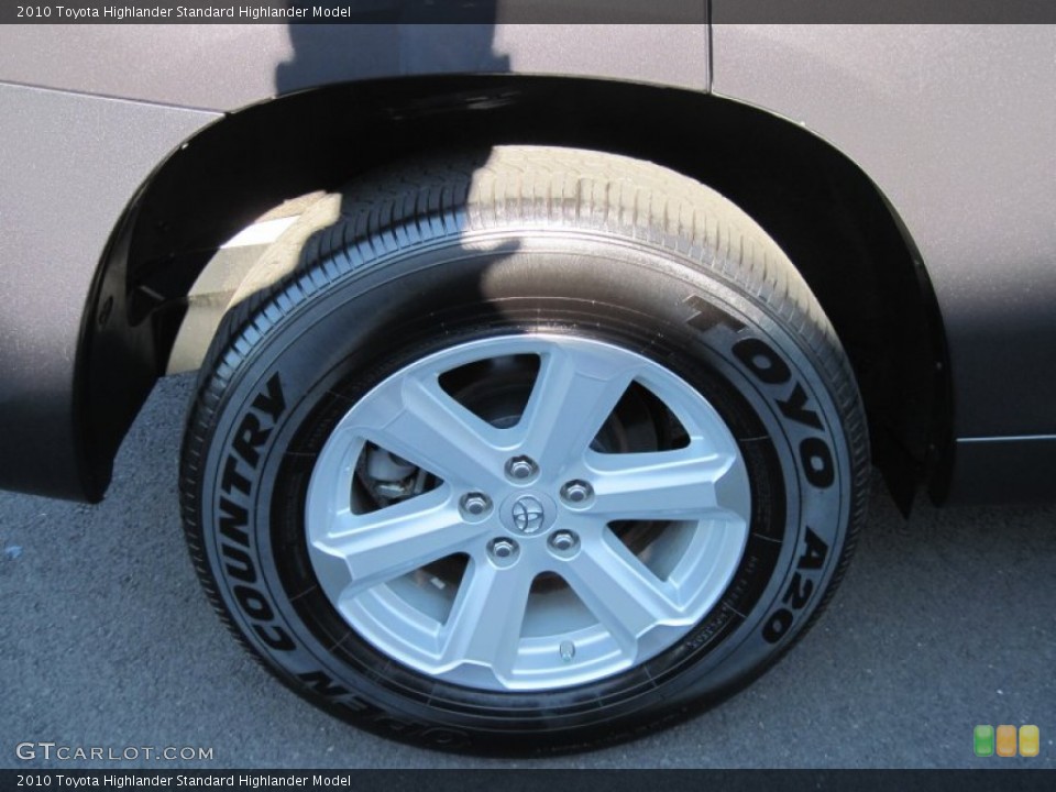 2010 Toyota Highlander  Wheel and Tire Photo #52105397