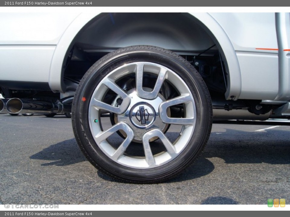 2011 Ford F150 Harley-Davidson SuperCrew 4x4 Wheel and Tire Photo #52106852