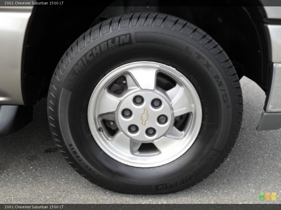 2001 Chevrolet Suburban 1500 LT Wheel and Tire Photo #52109132
