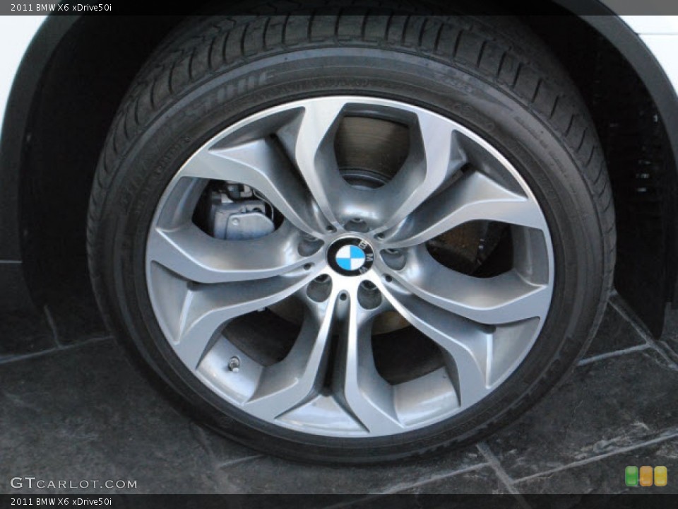 2011 BMW X6 xDrive50i Wheel and Tire Photo #52115800