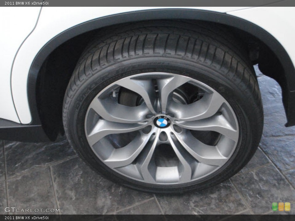 2011 BMW X6 xDrive50i Wheel and Tire Photo #52115896