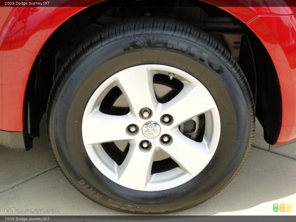 2009 Dodge Journey SXT Wheel and Tire Photo #52119835
