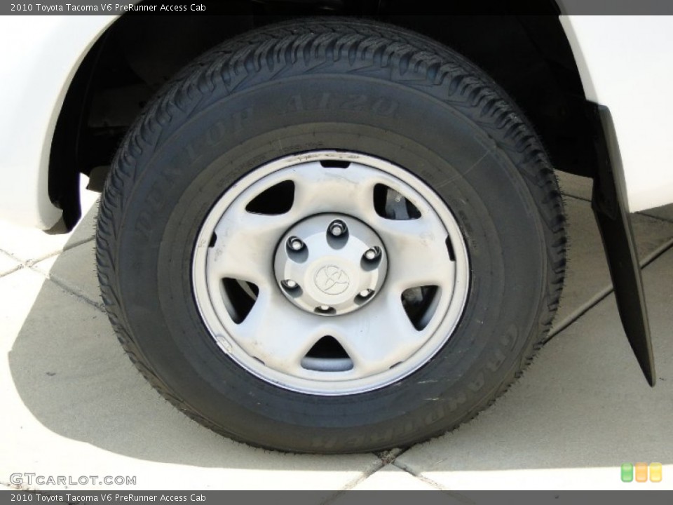 2010 Toyota Tacoma V6 PreRunner Access Cab Wheel and Tire Photo #52120360