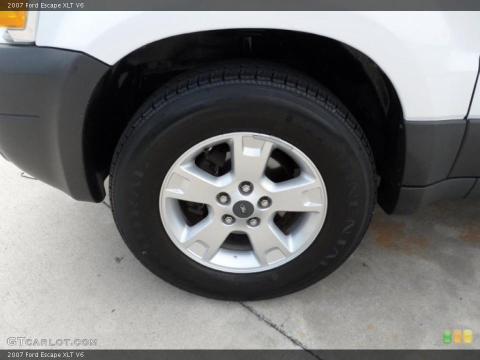 2007 Ford Escape XLT V6 Wheel and Tire Photo #52130935