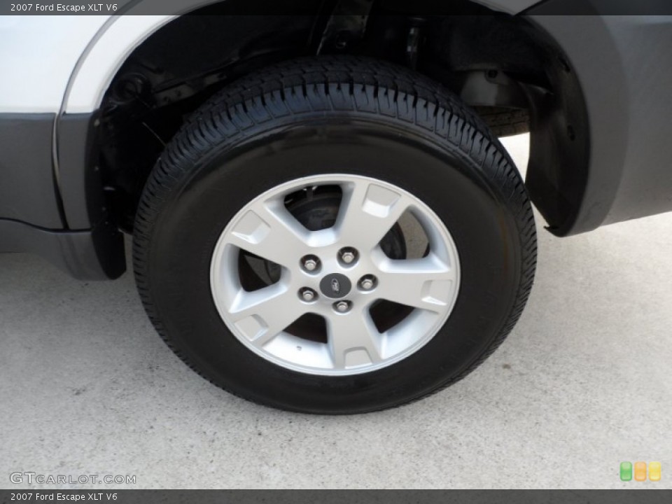 2007 Ford Escape XLT V6 Wheel and Tire Photo #52130947