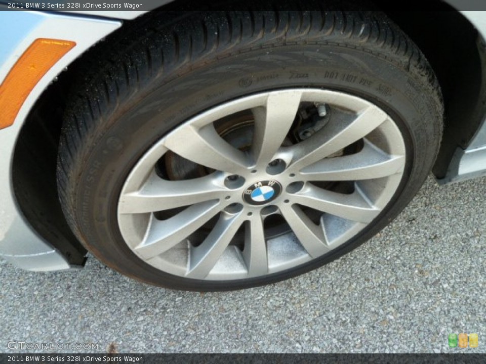 2011 BMW 3 Series 328i xDrive Sports Wagon Wheel and Tire Photo #52131877