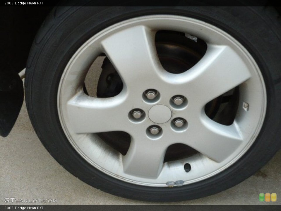 2003 Dodge Neon R/T Wheel and Tire Photo #52133041