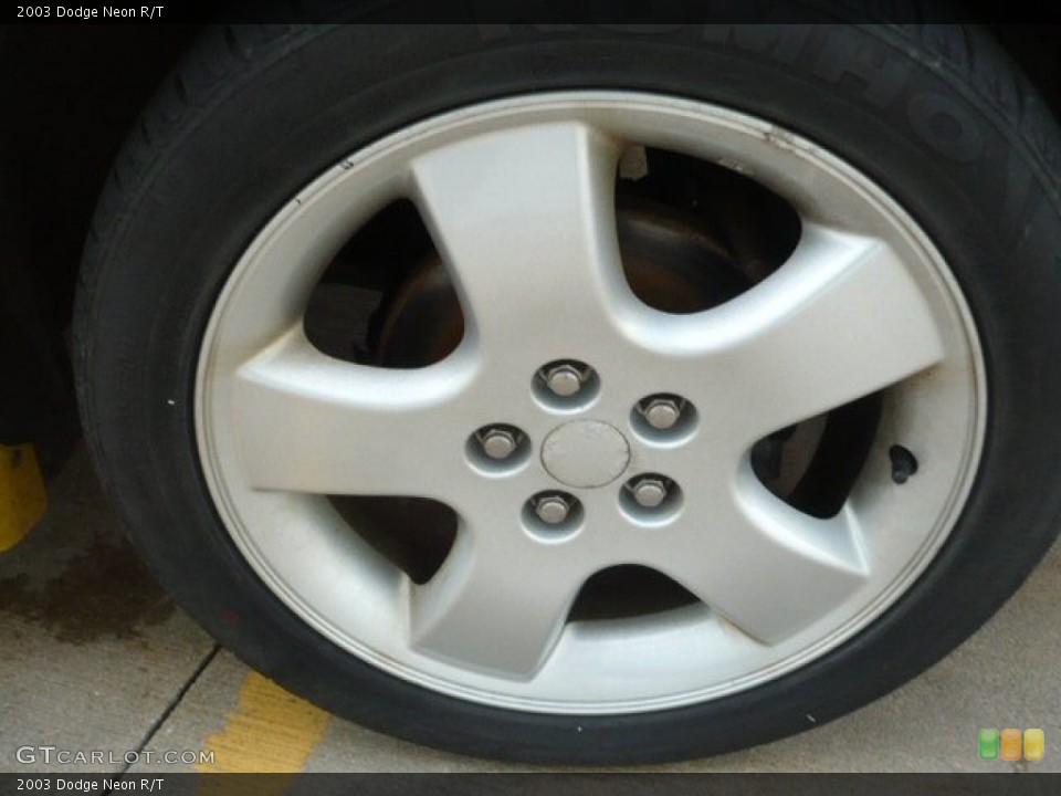 2003 Dodge Neon R/T Wheel and Tire Photo #52133056