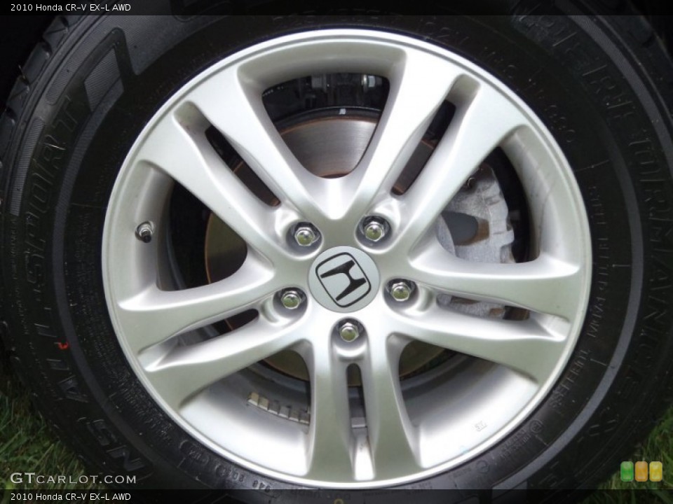 2010 Honda CR-V EX-L AWD Wheel and Tire Photo #52133524