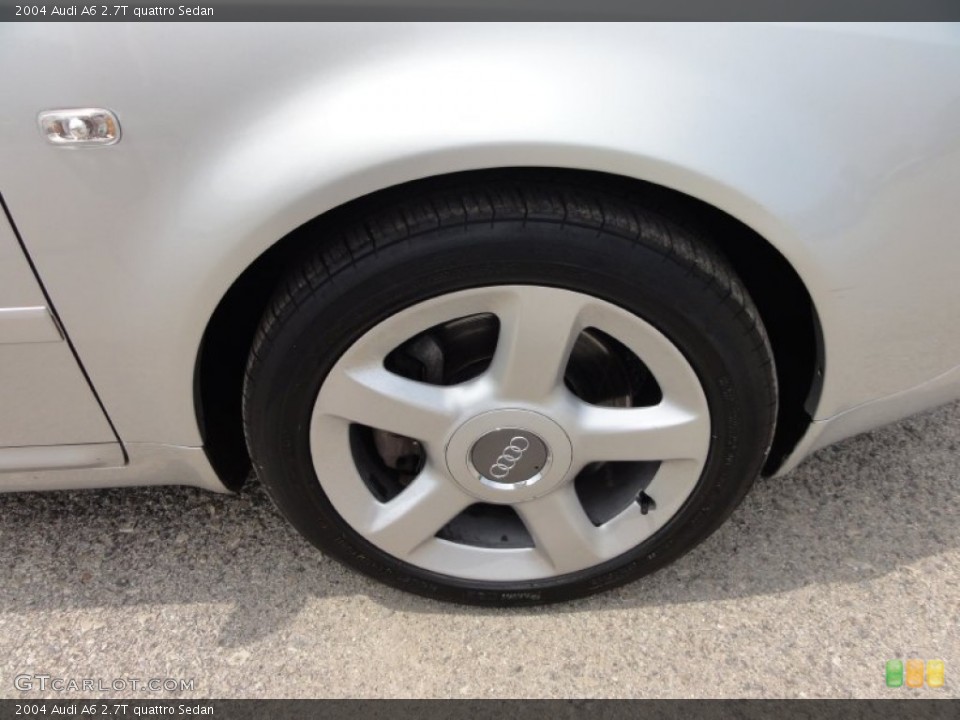 2004 Audi A6 2.7T quattro Sedan Wheel and Tire Photo #52133842