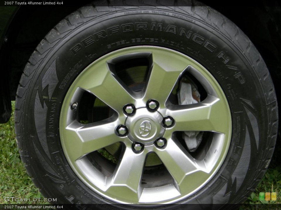 2007 Toyota 4Runner Limited 4x4 Wheel and Tire Photo #52134649