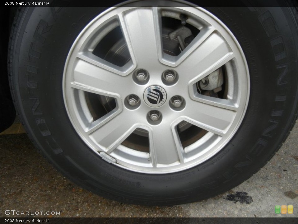 2008 Mercury Mariner I4 Wheel and Tire Photo #52140961