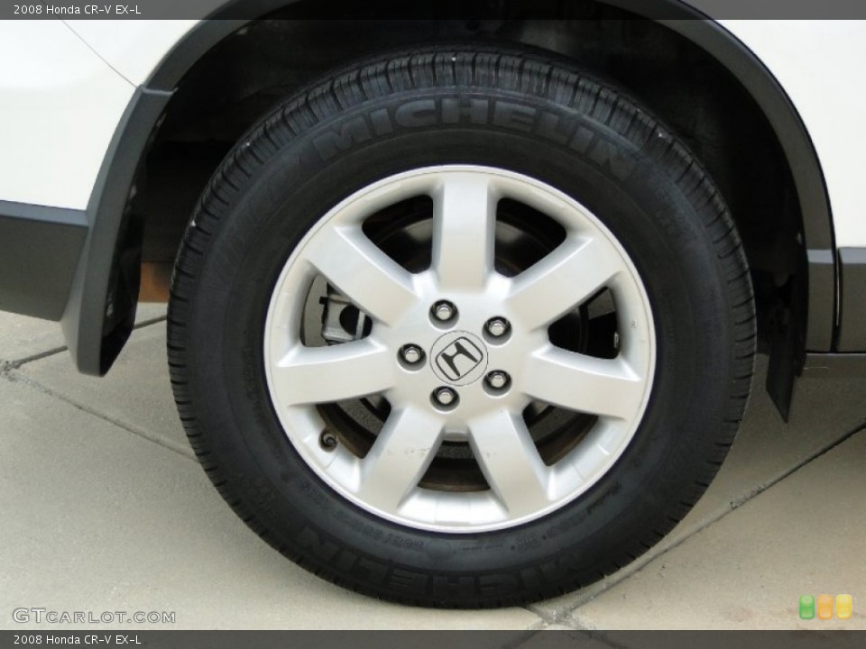 2008 Honda CR-V EX-L Wheel and Tire Photo #52149262