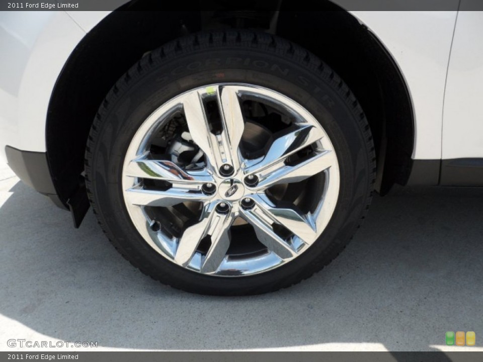 2011 Ford Edge Limited Wheel and Tire Photo #52151130