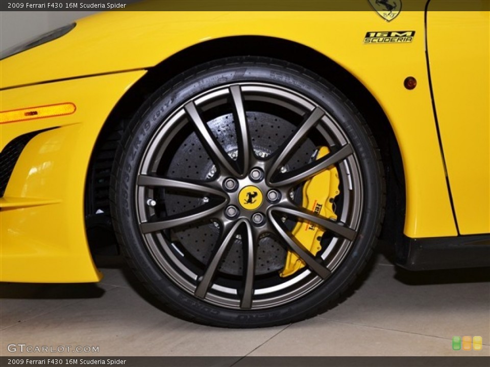 2009 Ferrari F430 16M Scuderia Spider Wheel and Tire Photo #52152000