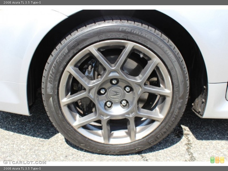 2008 Acura TL 3.5 Type-S Wheel and Tire Photo #52154520