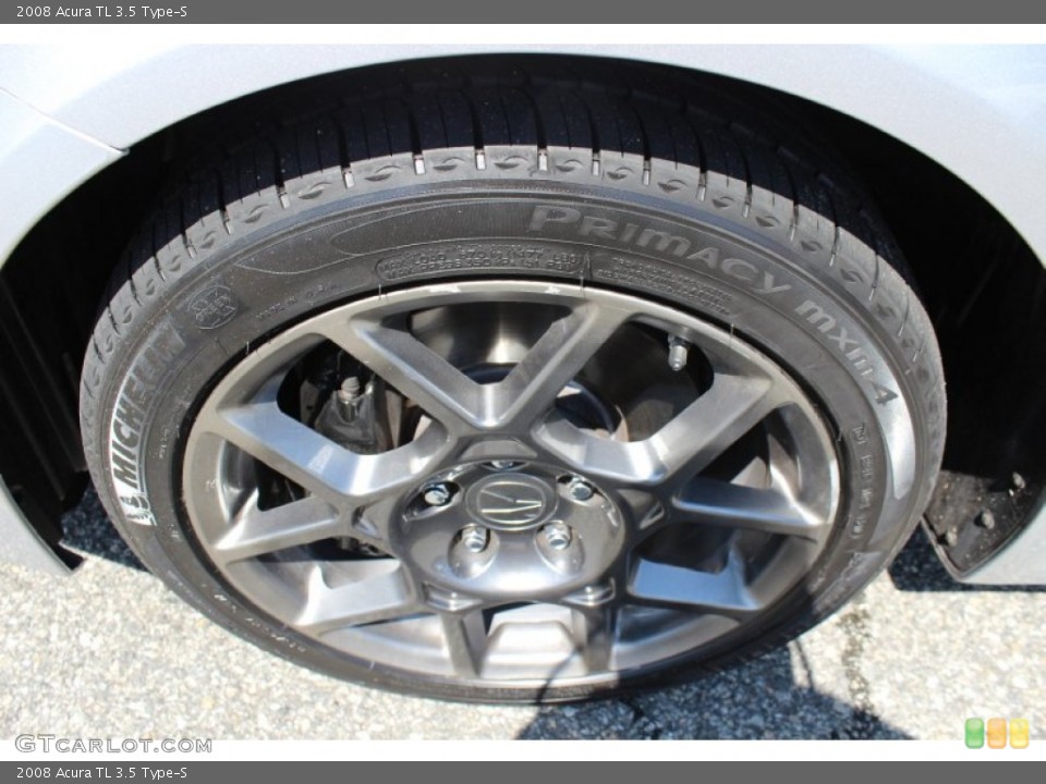 2008 Acura TL 3.5 Type-S Wheel and Tire Photo #52154550