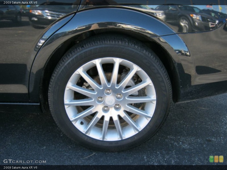 2009 Saturn Aura XR V6 Wheel and Tire Photo #52154991