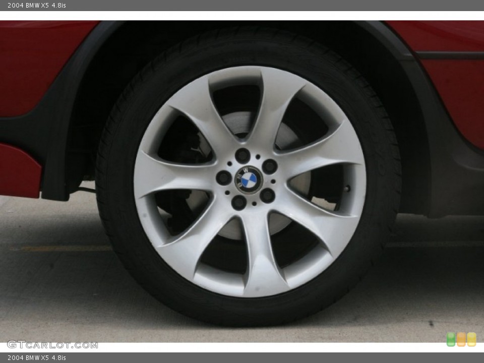 2004 BMW X5 4.8is Wheel and Tire Photo #52155612