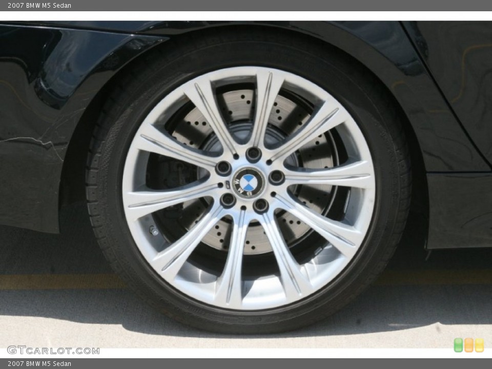 2007 BMW M5 Sedan Wheel and Tire Photo #52156248