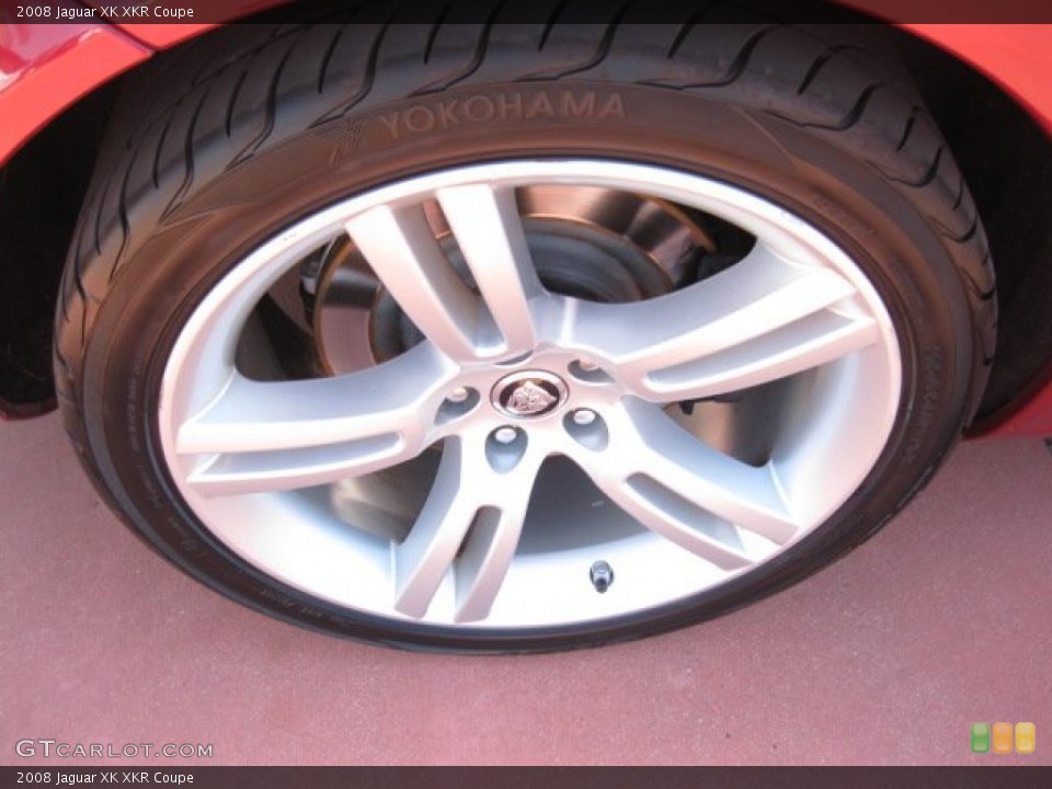 2008 Jaguar XK XKR Coupe Wheel and Tire Photo #52156563