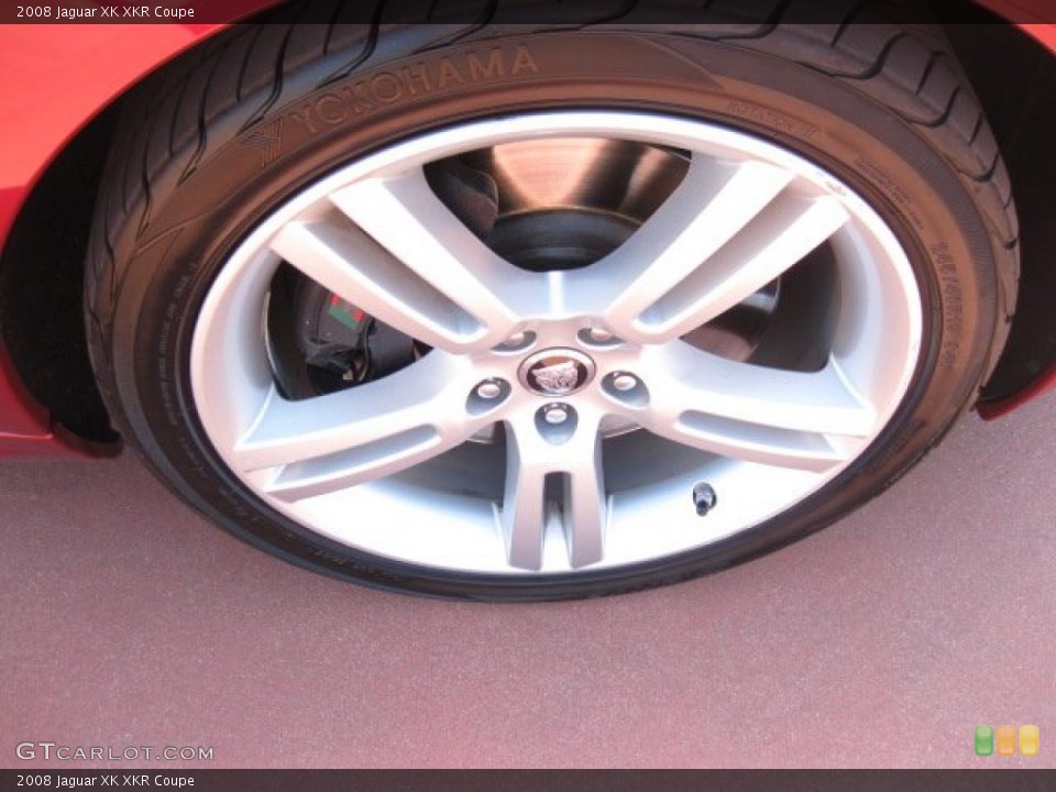 2008 Jaguar XK XKR Coupe Wheel and Tire Photo #52156572