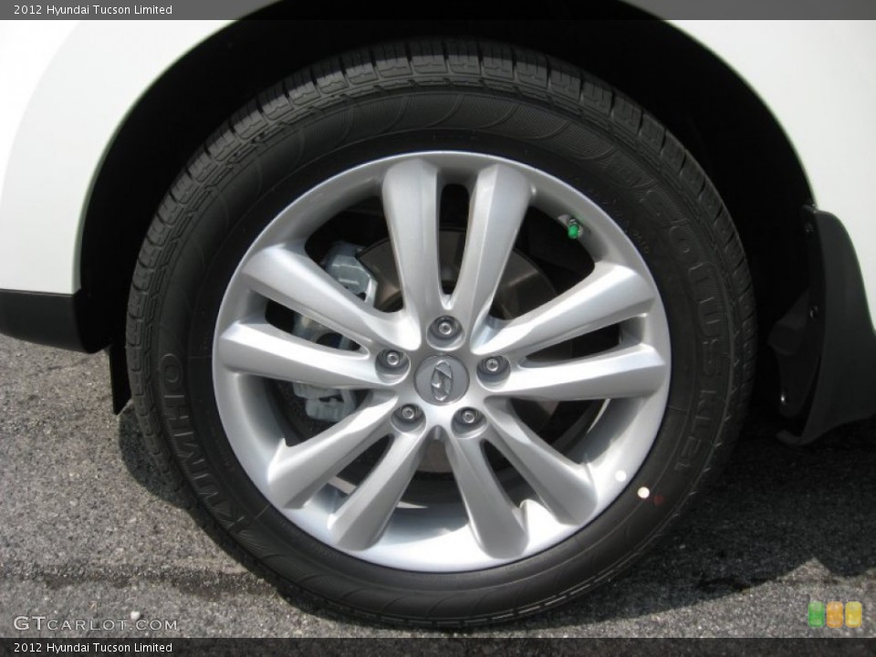 2012 Hyundai Tucson Limited Wheel and Tire Photo #52156731