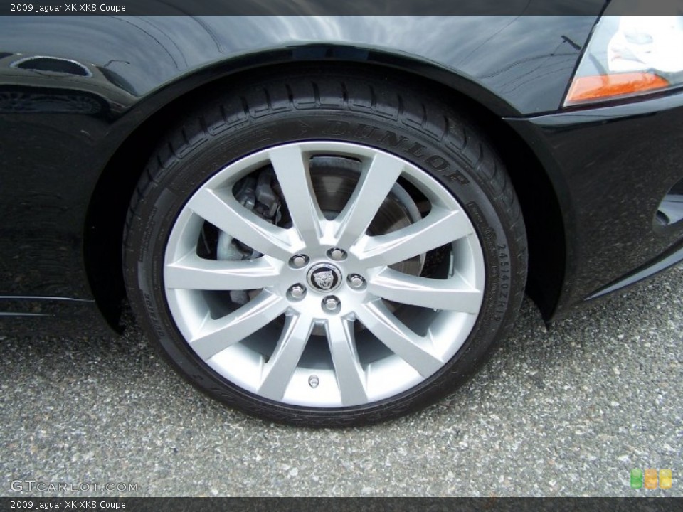 2009 Jaguar XK XK8 Coupe Wheel and Tire Photo #52157601