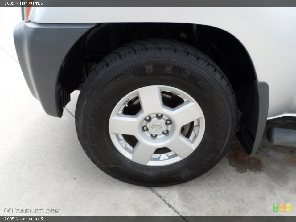 2005 Nissan Xterra S Wheel and Tire Photo #52159065