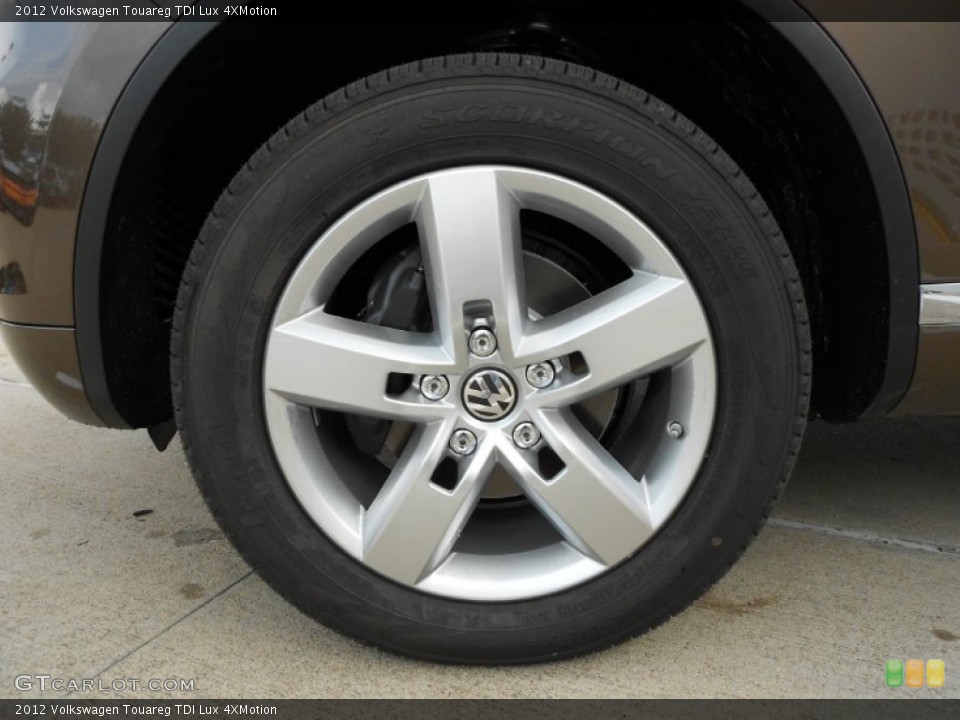 2012 Volkswagen Touareg TDI Lux 4XMotion Wheel and Tire Photo #52175233
