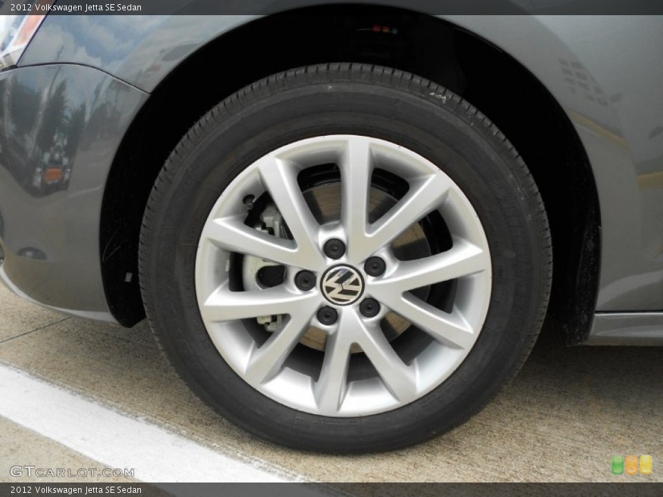 2012 Volkswagen Jetta SE Sedan Wheel and Tire Photo #52178044