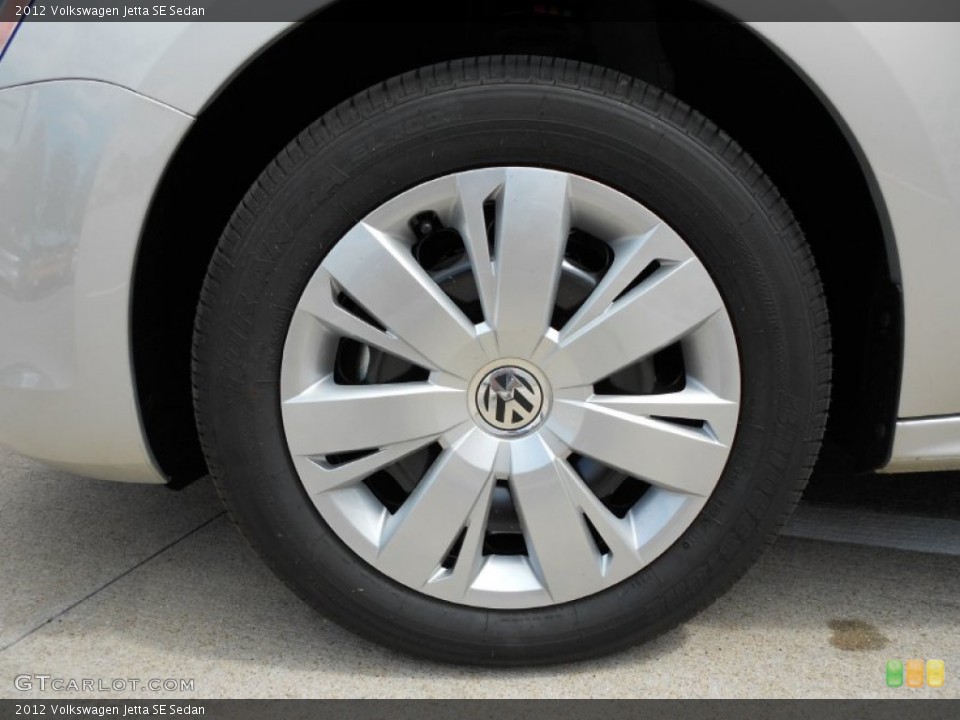 2012 Volkswagen Jetta SE Sedan Wheel and Tire Photo #52178421