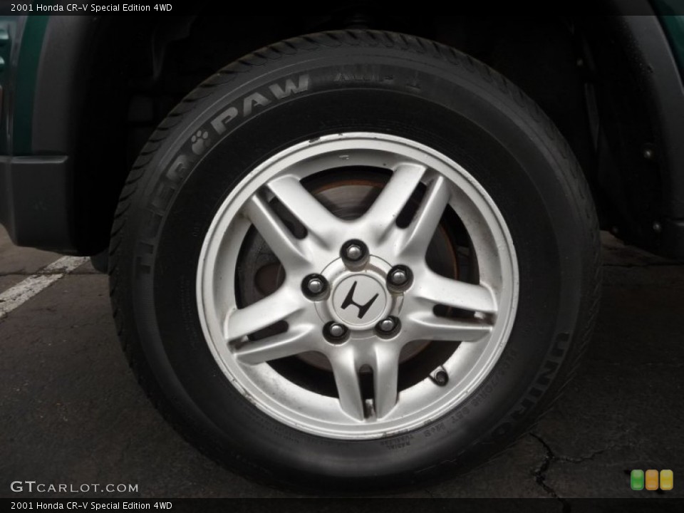 2001 Honda CR-V Special Edition 4WD Wheel and Tire Photo #52181392
