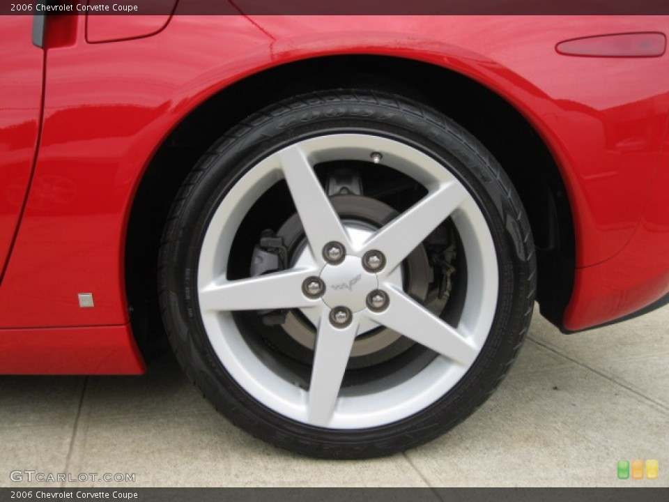 2006 Chevrolet Corvette Coupe Wheel and Tire Photo #52186807