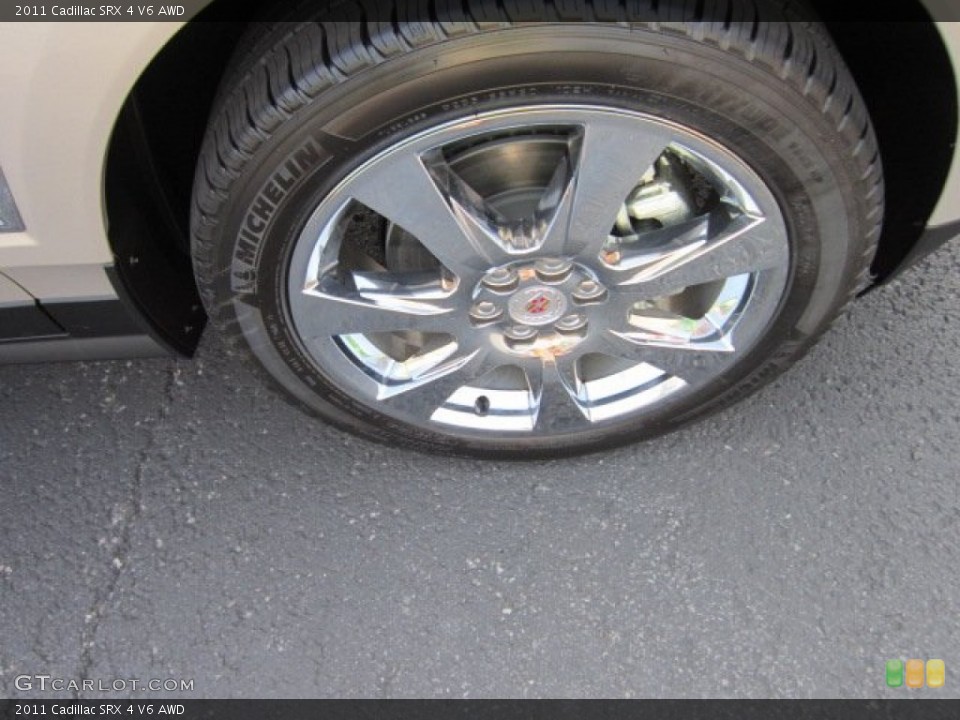 2011 Cadillac SRX 4 V6 AWD Wheel and Tire Photo #52187548