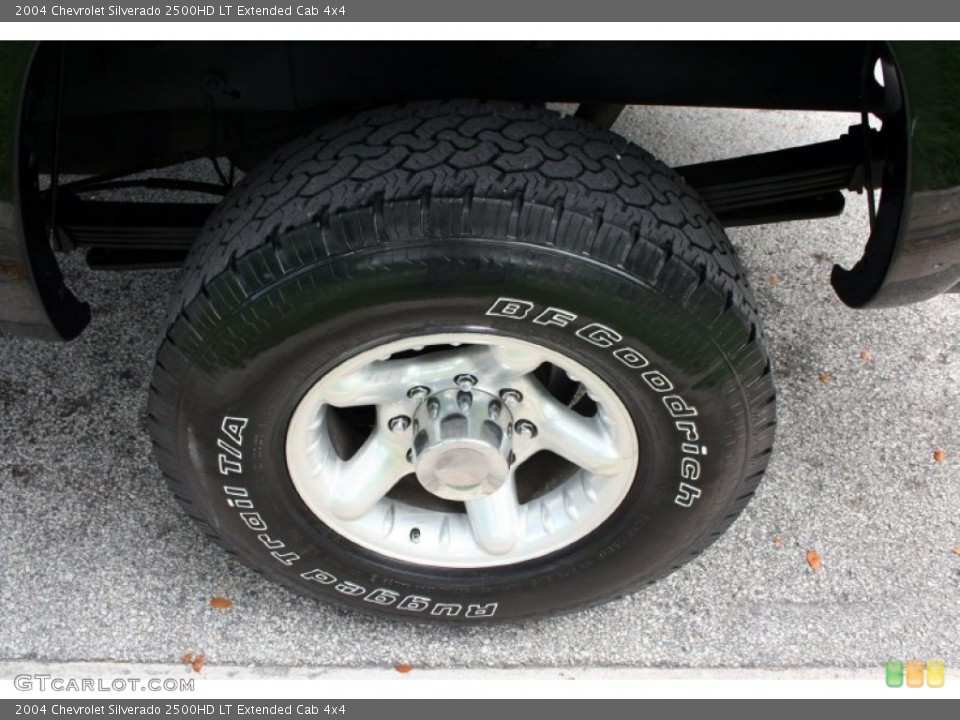 2004 Chevrolet Silverado 2500HD Custom Wheel and Tire Photo #52192588