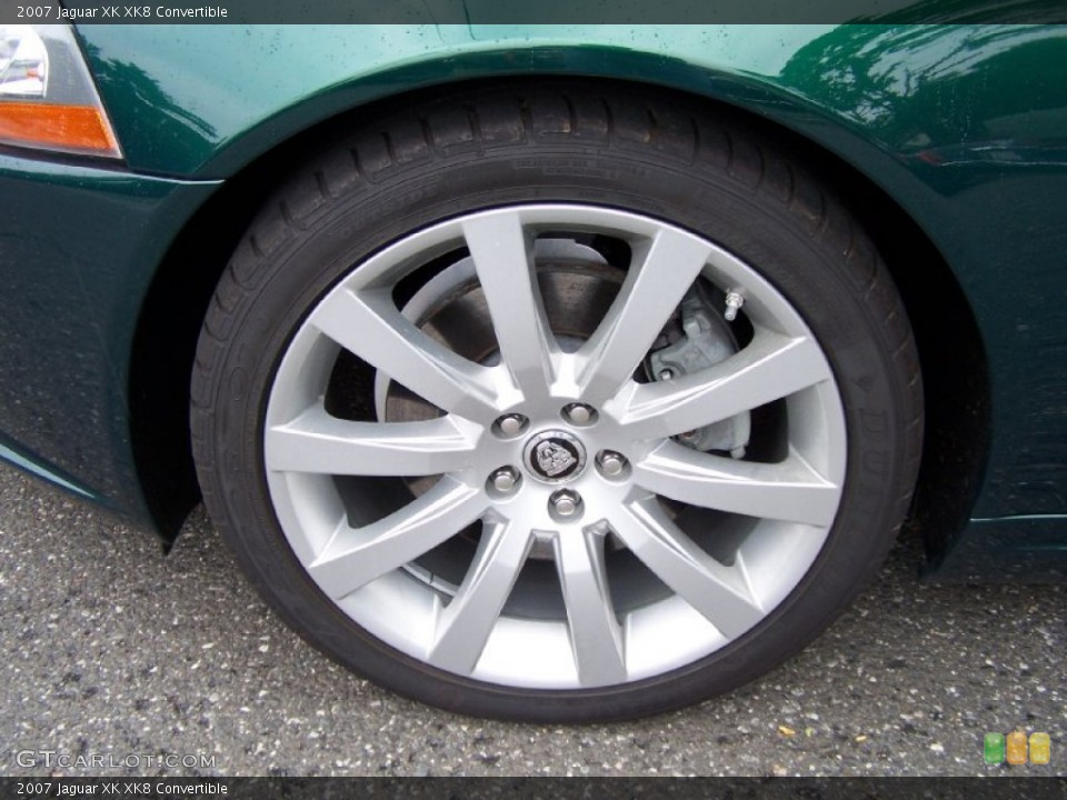 2007 Jaguar XK XK8 Convertible Wheel and Tire Photo #52195360