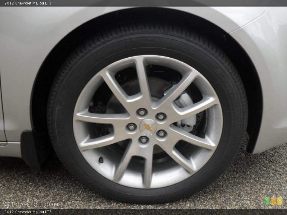 2012 Chevrolet Malibu LTZ Wheel and Tire Photo #52197238