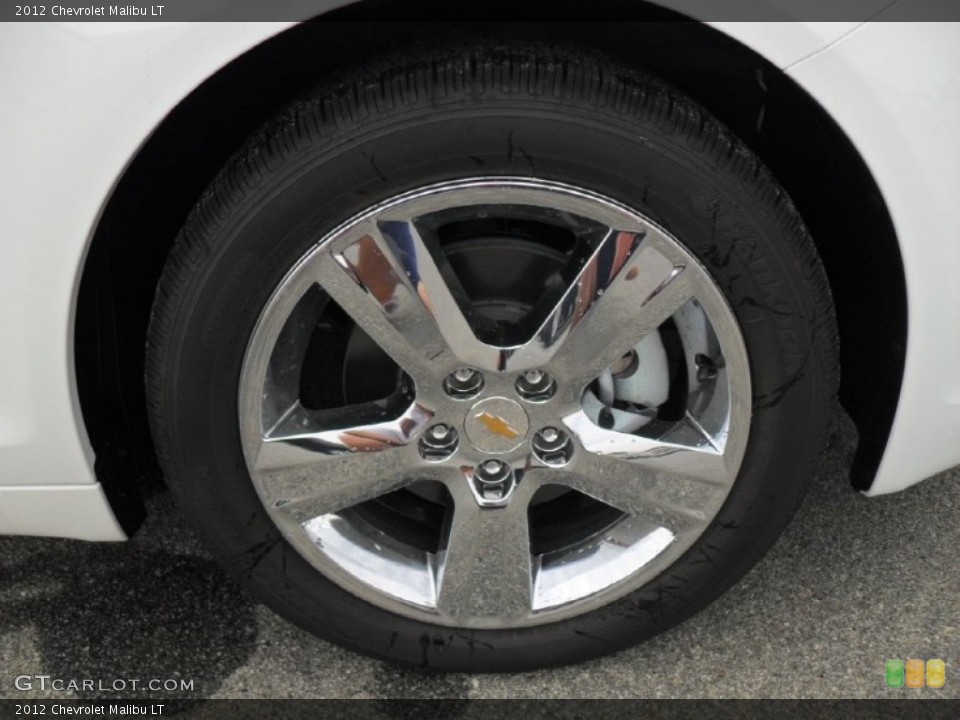 2012 Chevrolet Malibu LT Wheel and Tire Photo #52197601