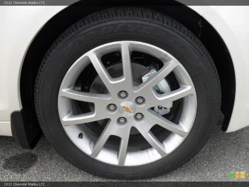 2012 Chevrolet Malibu LTZ Wheel and Tire Photo #52197760