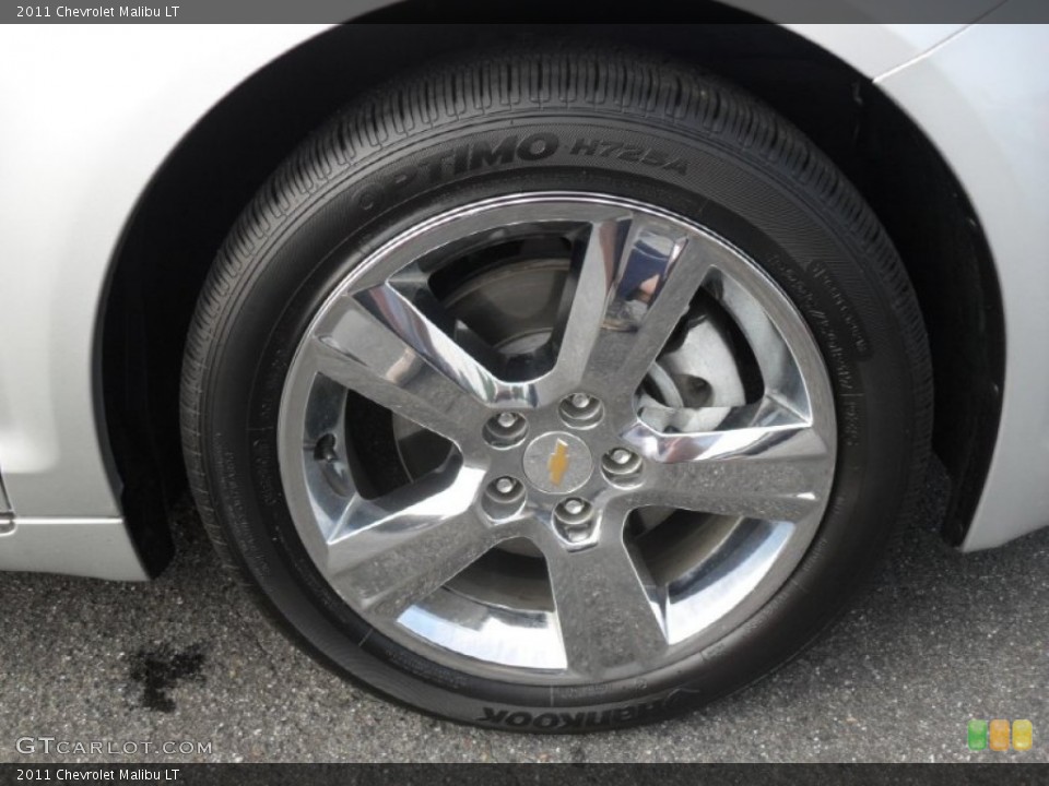 2011 Chevrolet Malibu LT Wheel and Tire Photo #52198504