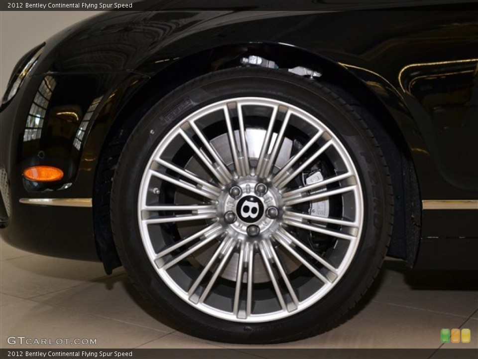2012 Bentley Continental Flying Spur Speed Wheel and Tire Photo #52201792