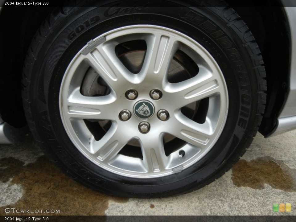 2004 Jaguar S-Type 3.0 Wheel and Tire Photo #52201798
